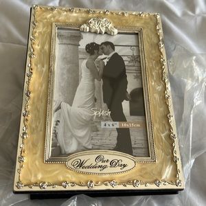 VINTAGE Splash Wedding Album 4x6
